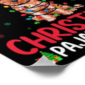 Lelijke Kerstmis Zacht gecoate Wheaten Terrier Hon Poster (Hoek)