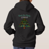 Lelijke Kerstmuts Deck the Halls Crew Hoodie (Achterkant)