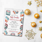 Lelijke Kerstmuts Feest Uitnodiging