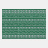 Lelijke Kerstmuts Inpakpapier Vel (Voorkant 2)