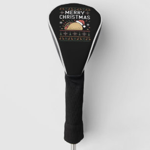 Lelijke Kerstmuts Lichtjes Kerstman Taco Kerstmis Golfheadcover