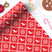 Lelijke Kerstmuts Red Deer Cadeaupapier