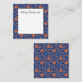 Lelijke Kerstmuts Sjaal Rood Wit Notitiekaartje (Voorkant / Achterkant)