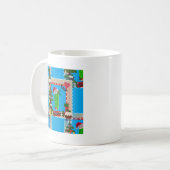 lelijke kerstpup koffiemok (Voorkant links)