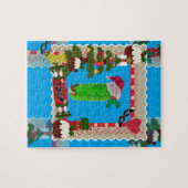 lelijke kerstpup legpuzzel (Horizontaal)