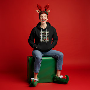 Lelijke Kersttrui Blijf Warm Blijf Vrolijk T-shirt