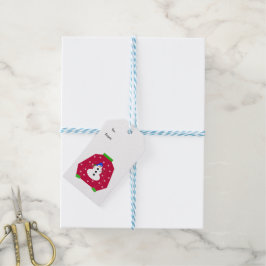 Lelijke Kersttrui Cadeaulabel