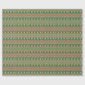 lelijke kersttrui cadeaupapier (Vlak)