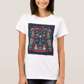 Lelijke Kersttrui Esthetisch T-shirt (Voorkant)