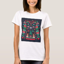 Lelijke Kersttrui Esthetisch T-shirt