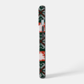 Lelijke Kersttrui Festieve Feestdagen iPhone 15 Case (Linkerkant)