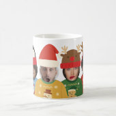 Lelijke Kersttrui Grappig Gezicht Gepersonaliseerd Koffiemok (Center)