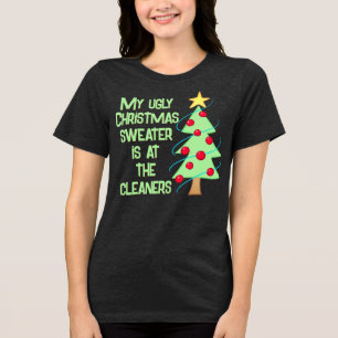 Lelijke Kersttrui Grappig Vrouwen T-shirt