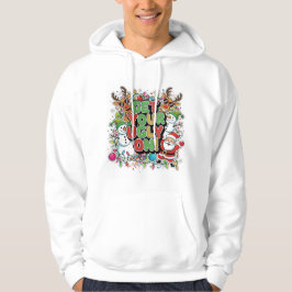 Lelijke kersttrui hoodie
