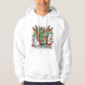 Lelijke kersttrui hoodie