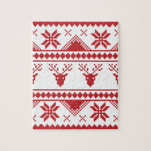 lelijke kersttrui legpuzzel