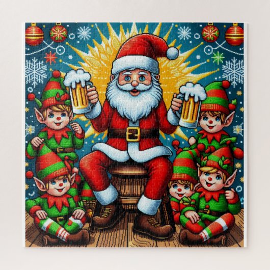 Lelijke Kersttrui Legpuzzel (Verticaal)