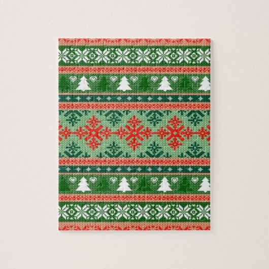 lelijke kersttrui legpuzzel (Verticaal)
