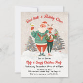 Lelijke Kersttrui Leuk Vakantie Feest Kaart (Voorkant)