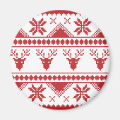 lelijke kersttrui magneet (Voorkant)