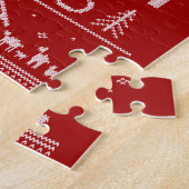 Lelijke Kersttrui Merry ChristMas Christelijk Legpuzzel (Zijkant)