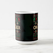 Lelijke Kersttrui Mok (Midden)