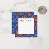 Lelijke Kersttrui Muts Sjaal Rood Wit Notitiekaartje (Voorkant / Achterkant in situ)