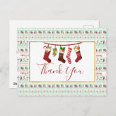 Lelijke Kersttrui Patroon Briefkaart (Voorkant / Achterkant)