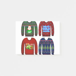 lelijke kersttrui post-it® notes