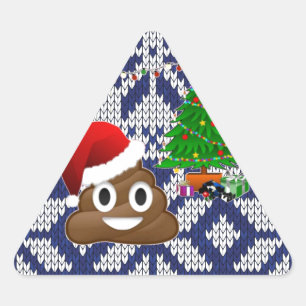 lelijke kersttrui pover emoji sticker
