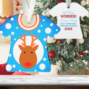 Lelijke Kersttrui Prijs Ornament