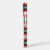 Lelijke kersttrui rood en groen Case-Mate iPhone case (Achterkant / Links)