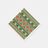 lelijke kersttrui servet (Hoek)