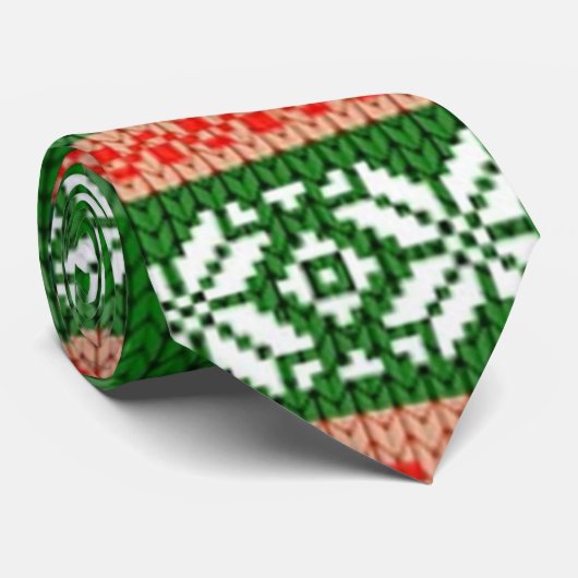 lelijke kersttrui stropdas (Opgerold)