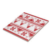 lelijke kersttrui tegeltje (Zijkant)