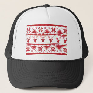 lelijke kersttrui trucker pet