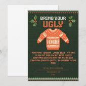 Lelijke Kersttrui Uitnodiging (Voorkant / Achterkant)