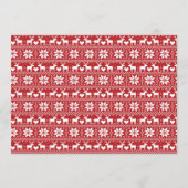 Lelijke Kersttrui Uitnodigingen Uitnodiging voor h (Achterkant)