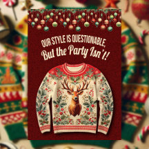 Lelijke Kersttrui Vakantiefeest