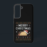 Lelijke kersttrui verlicht kerstman taco kerst samsung galaxy hoesje<br><div class="desc">Lelijke Kersttrui Stijl Lichten Santa Taco Kerstmis</div>