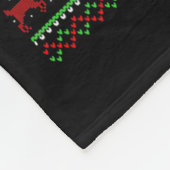 Lelijke Kersttrui Videogame Controller Xmas Fleece Deken (Hoek)
