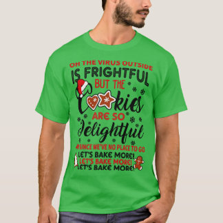 Lelijke Kersttrui voor bakverslaafden T-shirt