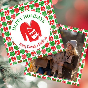 Lelijke Kersttruien CUSTOM FOTO Feestdagenkaart