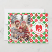 Lelijke Kersttruien CUSTOM FOTO Feestdagenkaart (Voorkant)