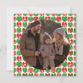 Lelijke Kersttruien CUSTOM FOTO Feestdagenkaart (Voorkant)