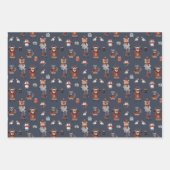 Lelijke Kersttruien op dieren Patroon Inpakpapier Vel (Voorkant 3)