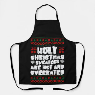 Lelijke kersttrui's zijn heet en overgewaardeerd schort