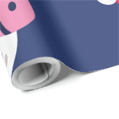 lelijke kerstunicorn kerstman cadeaupapier (Rol Hoek)