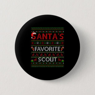 Lelijke Kerstverlichting Sinterklaas Favoriete Ver Ronde Button 5,7 Cm