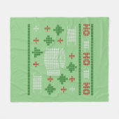 lelijke kerstzweet 2020 fleece deken (Voorkant (Horizontaal))